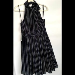 Express halter dress w tie neck. Never Worn/NWT.